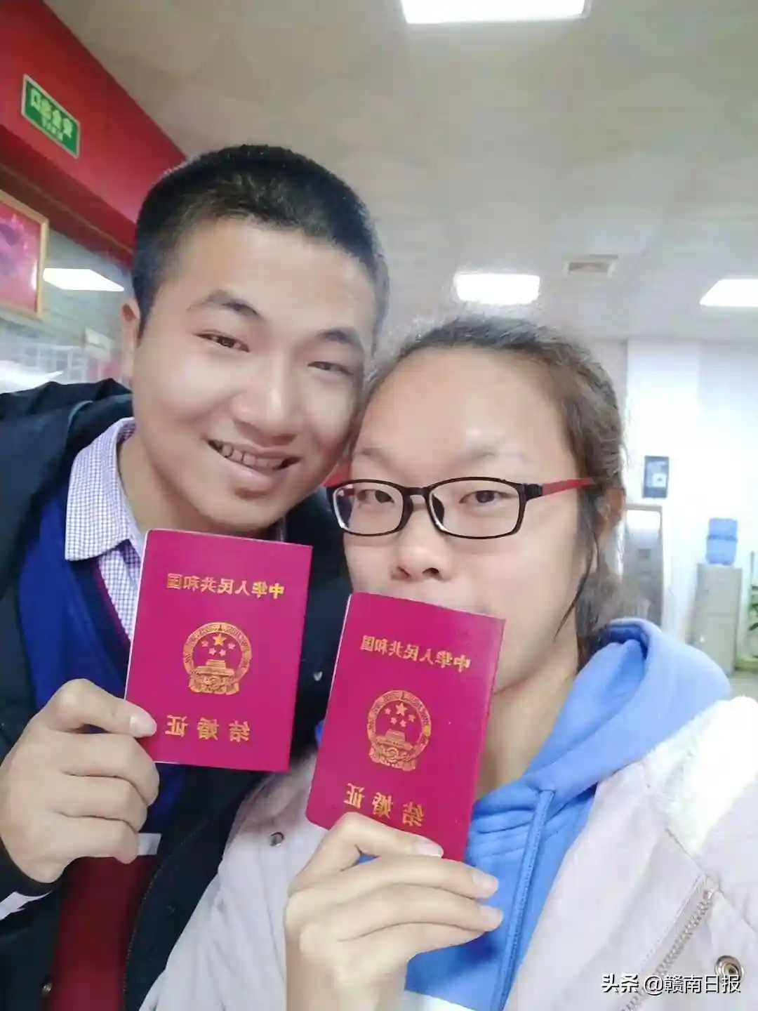 “于都最美新娘”蜜月之旅捐髓，她觉得难忘又幸福！